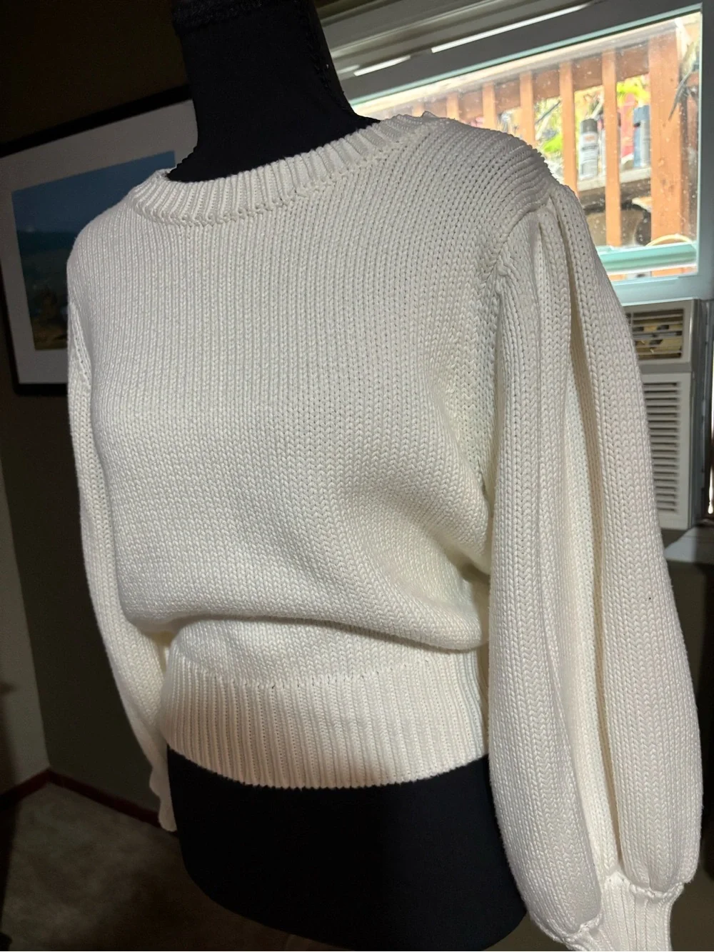 Heidi Merrick Dutchess Cream Sweater - Picture 9 of 12